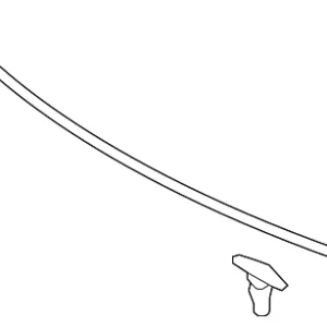 Rear Weather-Strip - Mazda (GS3L-56-760A)