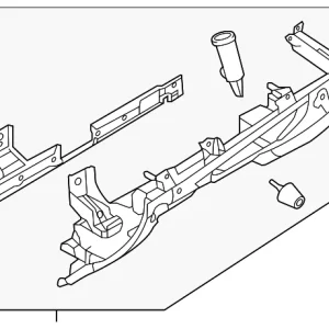 Glove Box Frame - Mazda (BHN1-64-260A-02)