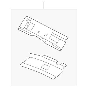 Inner Rail - Mazda (ZZP1-70-050)