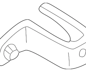 Egr Pipe Bracket - Mazda (B6BF-20-390)