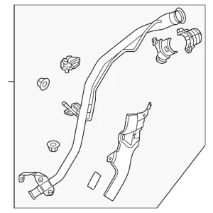 Filler Neck - Mazda (KEME-42-280B)