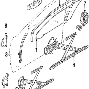 Channel - Mazda (G067-58-605C)