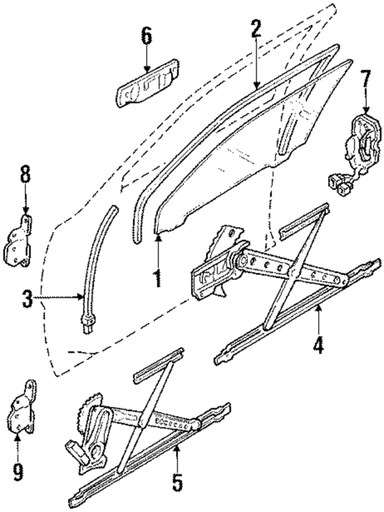 Hinge - Mazda (G030-59-210A)