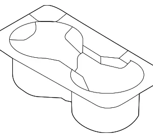 Cup Holder - Mazda (BDTV-88-2B7-02)