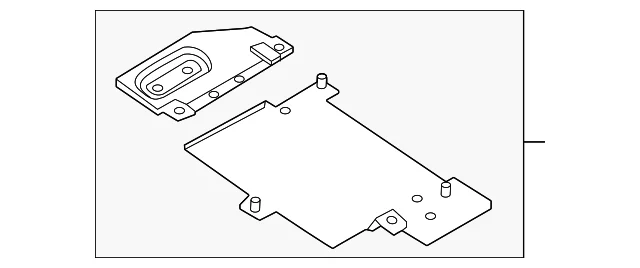 Amplifier Bracket - Mazda (VC82-66-9B0)