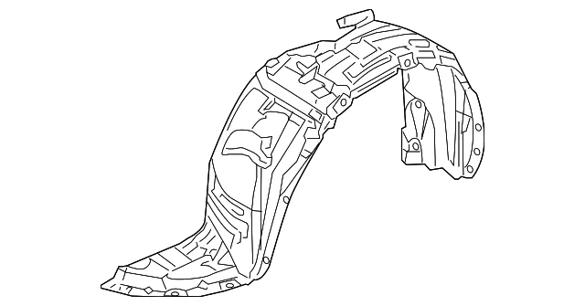 Fender Liner - Mazda (B37F-56-130E)
