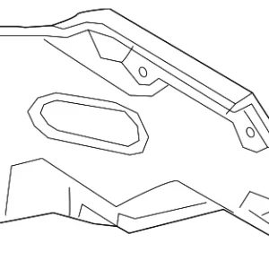 Front Shield - Mazda (KB8E-56-45Y)