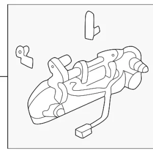 Handle, Outside - Mazda (T001-59-410C-83)