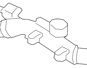 Engine Coolant Filler Neck - Mazda (PX4J-15-17YA)