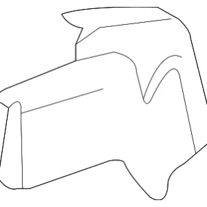 Rear Cover - Mazda (GAC4-57-053-80)
