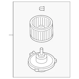 Blower Motor - Mazda (FE01-61-B10)