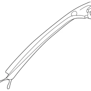 Windshield Pillar Trim - Mazda (N077-68-160A-02)