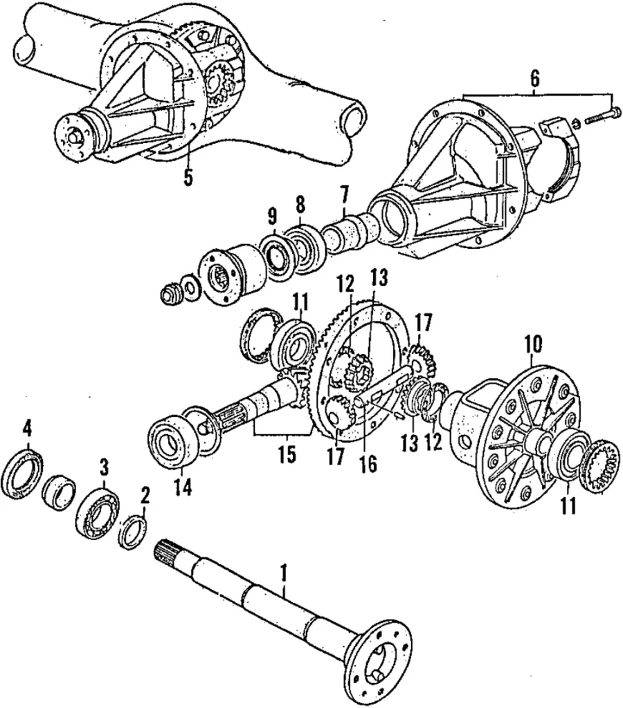 Pinion Shaft - Mazda (P005-27-261B)