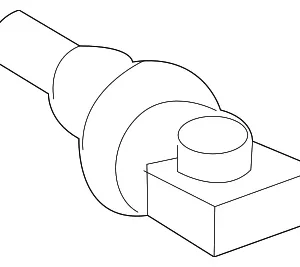 Coolant Temp Sensor - Mazda (KLK1-18-840)