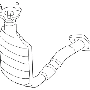 Catalytic Converter - Mazda (YF20-20-500F)