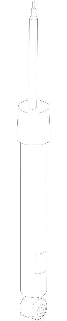 Suspension Shock Absorber - Mazda (BDWR-28-700A)