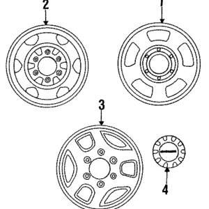 Wheel - Mazda (8AU1-37-600)