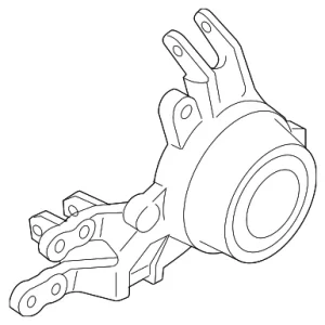 Knuckle - Mazda (G21D-26-122C)