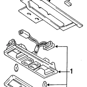 Console Assembly - Mazda (GA2L-69-970D-27)