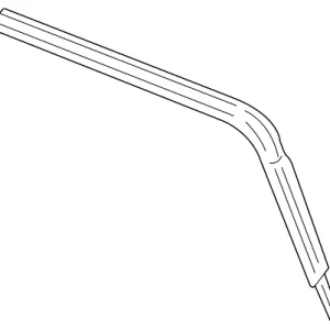 Weatherstrip - Mazda (1F71-58-651B)