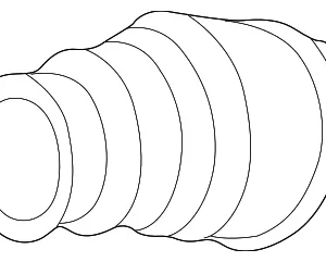 Duct - Mazda (FSD7-13-202C)