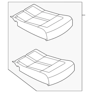 Seat Cushion Pad - Mazda (KEVH-88-11X)