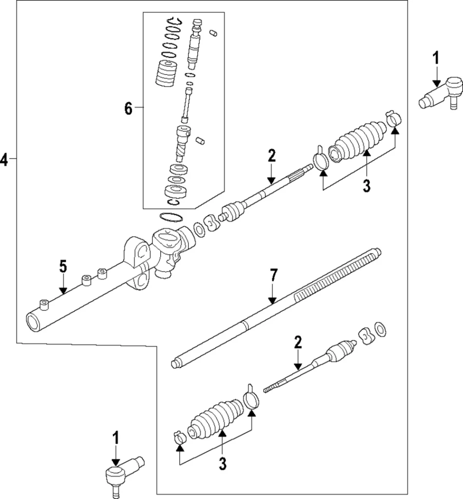 Pinion Valve - Mazda (BBN6-32-380)