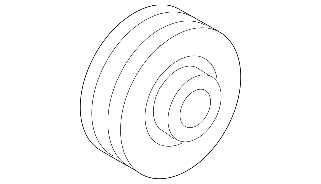 Crankshaft Pulley - Mazda (ZZCA-11-371A)