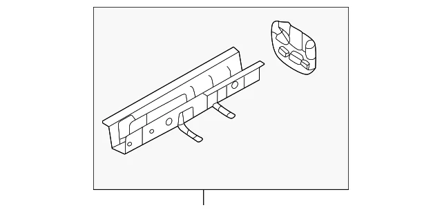 Rail End - Mazda (DGY9-53-81X)