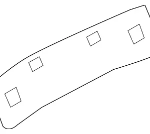 Support Plate - Mazda (KA0N-88-953)