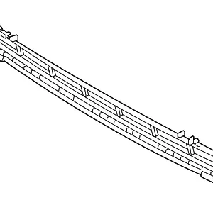Lower Grille - Mazda (KMV6-50-1T0)
