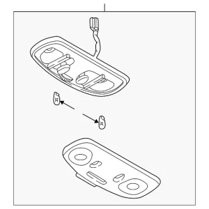 Console Assembly - Mazda (FD03-69-970E-03)