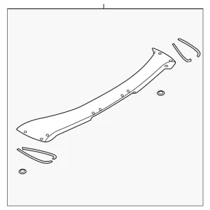 Spoiler - Mazda (GM9A-51-960B-AA)