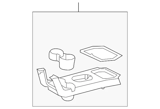Center Console - Mazda (ZZCA-64-310-09)