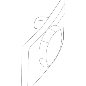 Parking Aid Sensor Bracket - Mazda (B0J8-67-UC6)