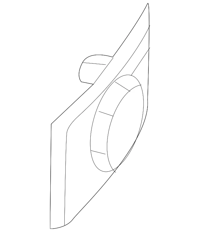 Parking Aid Sensor Bracket - Mazda (B0J8-67-UC6)