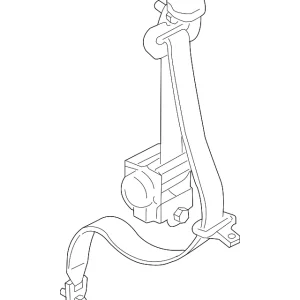 Lap & Shoulder Belt - Mazda (TDY1-57-830B-75)