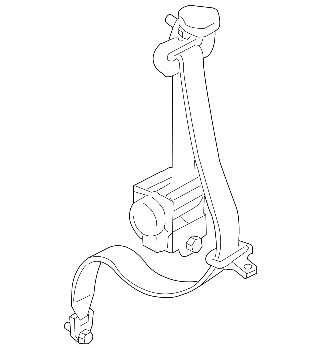 Lap & Shoulder Belt - Mazda (TDY1-57-830B-75)
