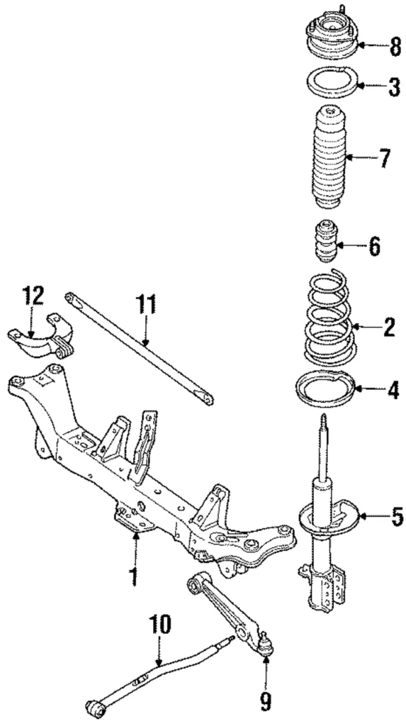Suspension Control Arm - Mazda (G238-28-300B)