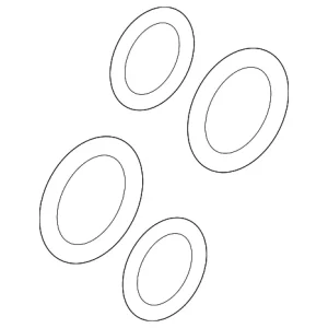 Engine Oil Cooler Gasket - Mazda (PXK7-14-313)