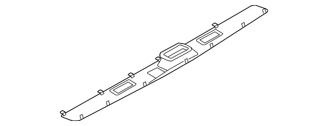 Lower Molding - Mazda (GBEF-50-858)