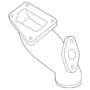 Air Inlet Pipe - Mazda (L3K9-13-241A)