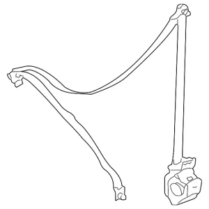 Lap & Shoulder Belt - Mazda (ZZCA-57-680A-05)