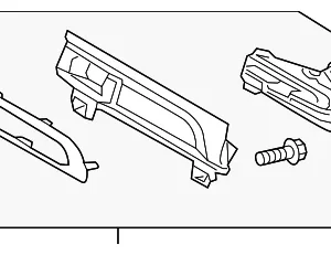 Center Panel - Mazda (NA1P-55-220A-02)