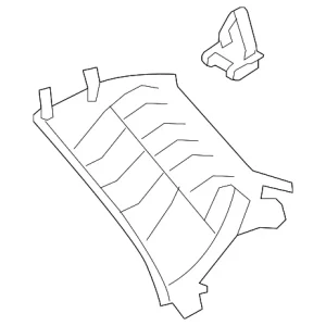 Lock Pillar Trim - Mazda (EG21-68-250D-34)