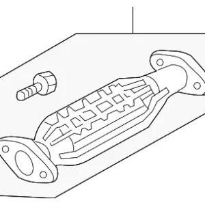 Catalytic Converter - Mazda (AJ29-20-600)