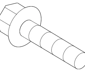 Crankshaft Sensor Bolt - Mazda (9XG0-12-197L)