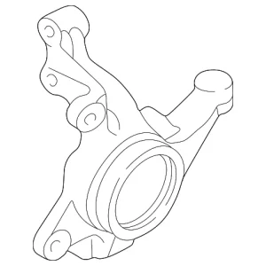 Knuckle - Mazda (LC62-33-021D)