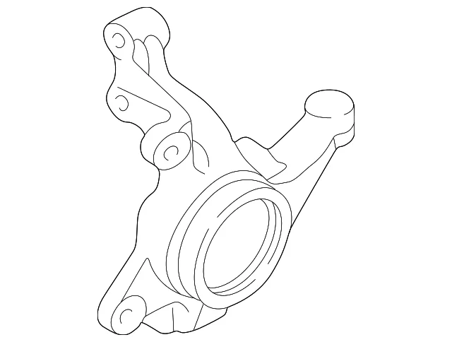 Knuckle - Mazda (LC62-33-021D)