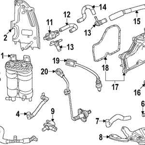 Evaporator Tube - Mazda (KMV6-42-580)